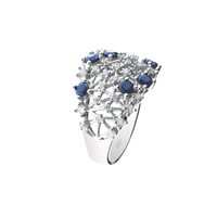 Ring Bliss Woman in Silver Zirconia 20077609-16 - 20077609-16